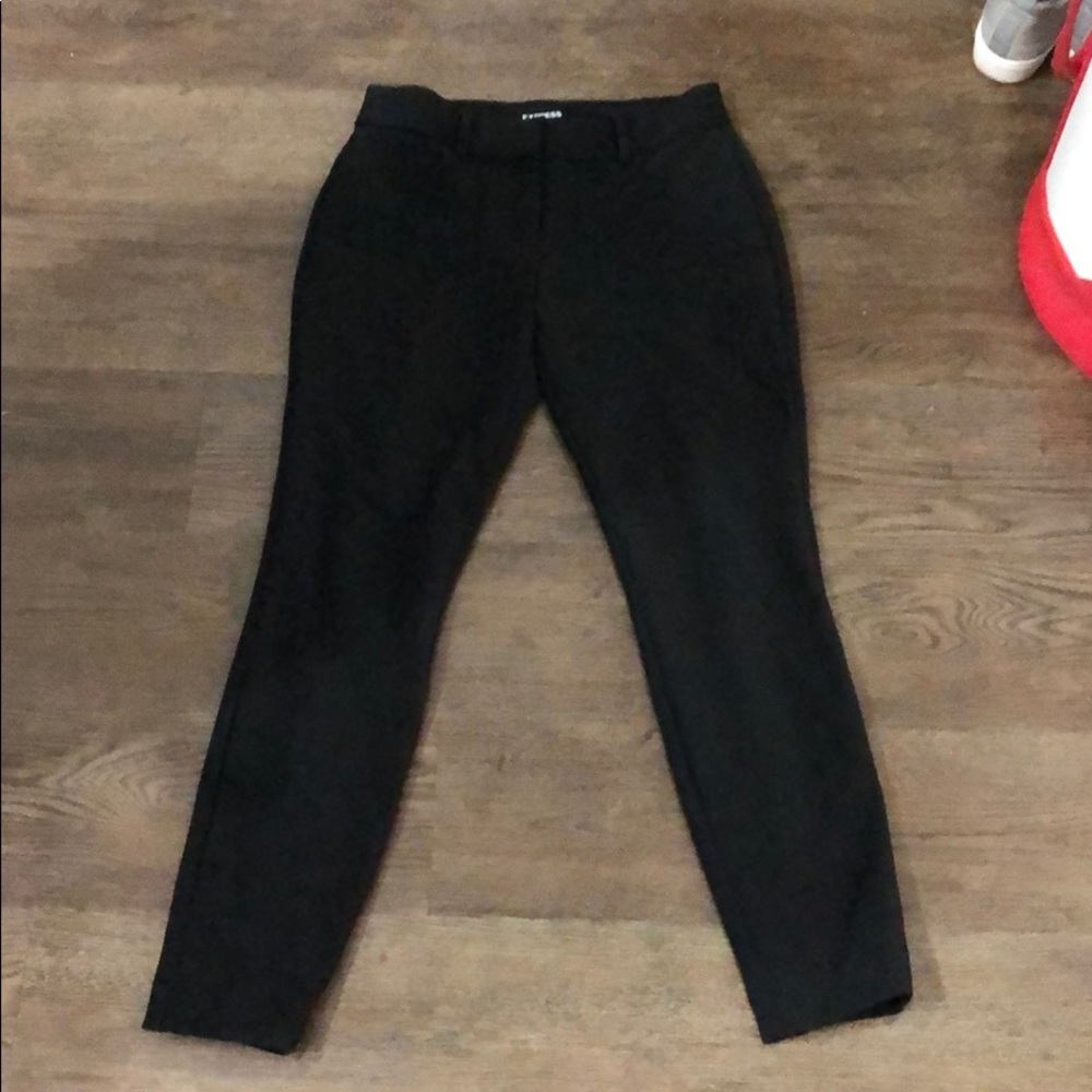 Express high rise work pants